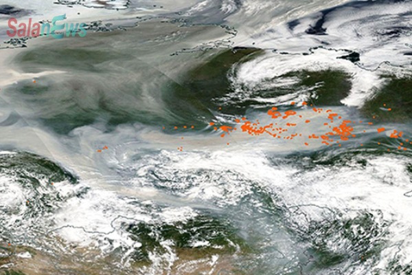Lần đầu trong lịch sử khói cháy rừng lan đến Bắc Cực