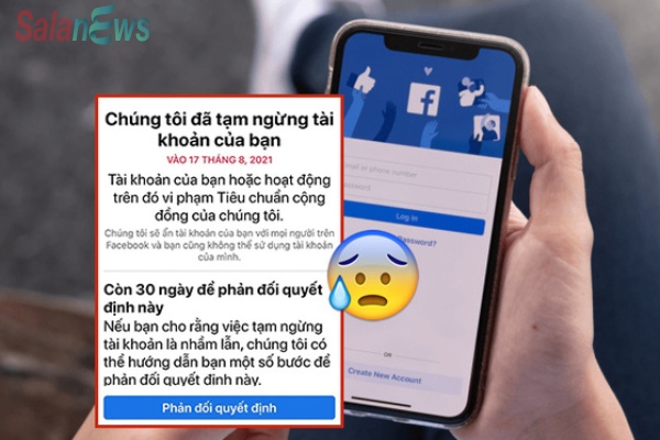 Nghi vấn nhiều tài khoản Facebook ở Việt Nam có nguy cơ bị khoá vĩnh viễn