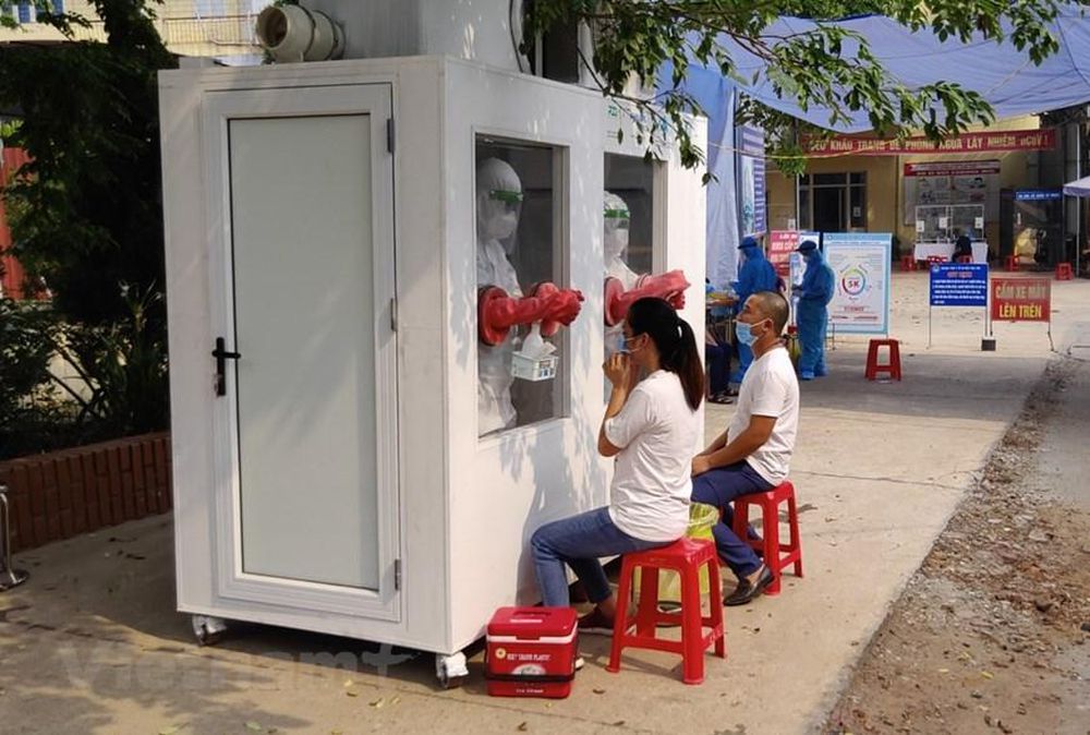 Cận cảnh 'vũ khí chống nóng' mới cho bác sỹ chống dịch tại Bắc Giang 2